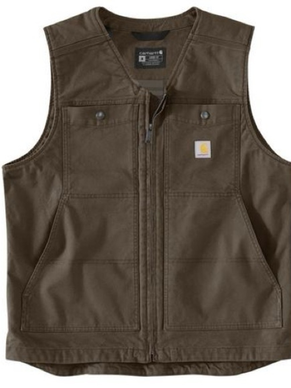 Carhartt Men's Montana Relaxed Fit Duck Active Vest - Durable Workwear - Size M